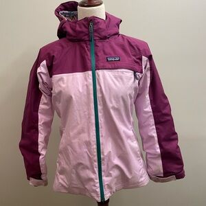 Patagonia girls Ski Jacket - Purple and Light Pink